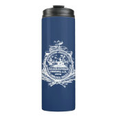Flagge Charleston, South Carolina Thermal Tumbler Thermosbecher (Vorderseite)
