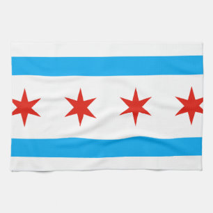 Flagge Chicagos Handtuch