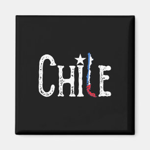 Flagge Chile Karte Patriotischer Unabhängigkeitsta Magnet
