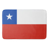 Flagge Chiles Badematte (Vorderseite)