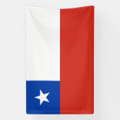 Flagge Chiles Banner (Vertikal)