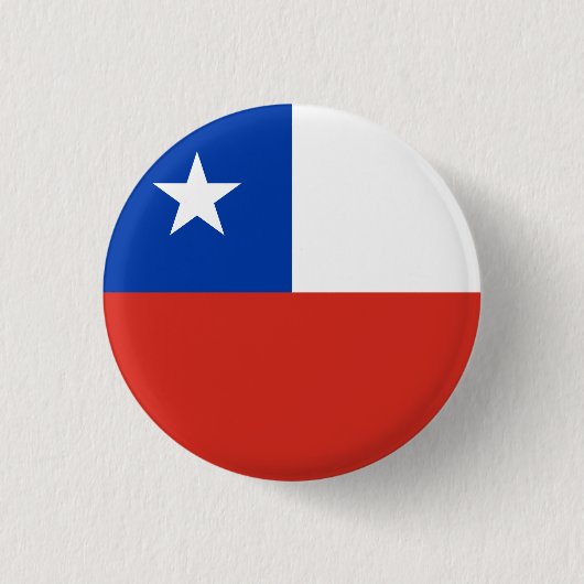 Flagge Chiles Button (Vorderseite)