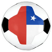 Flagge Chiles Fußball (Gedreht)