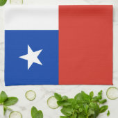 Flagge Chiles Geschirrtuch (Gefaltet)