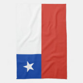 Flagge Chiles Geschirrtuch (Vertikal)
