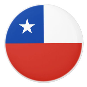 Flagge Chiles Keramikknauf