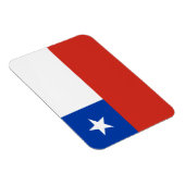 Flagge Chiles Magnet (Rechte Seite)
