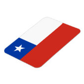Flagge Chiles Magnet (Linke Seite)