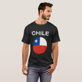 Flagge Chiles Modern T-Shirt (Vorne ganz)