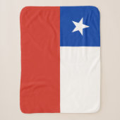 Flagge Chiles Sherpadecke (Vorderseite)