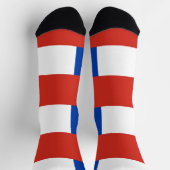 Flagge Chiles Socken (Oben)