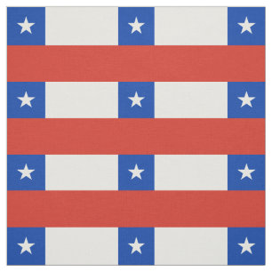 Flagge Chiles Stoff