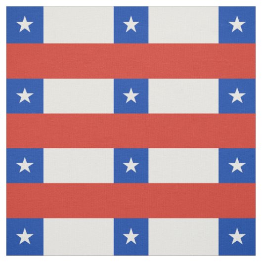 Flagge Chiles Stoff (Muster)