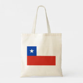 Flagge Chiles Tragetasche (Rückseite)