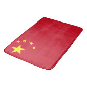 Flagge Chinas Badematte (Schrägansicht)