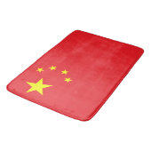 Flagge Chinas Badematte (Schrägansicht)
