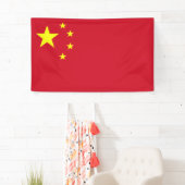 Flagge Chinas Banner (Insitu)