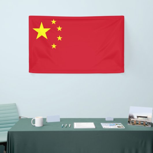 Flagge Chinas Banner (Messeveranstaltung)