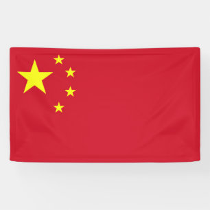 Flagge Chinas Banner