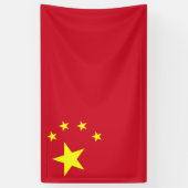 Flagge Chinas Banner (Vertikal)