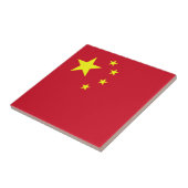 Flagge Chinas Fliese (Seite)