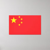 Flagge Chinas Leinwanddruck (Vorderseite)