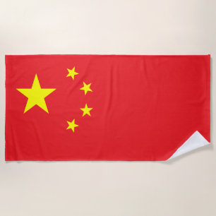 Flagge Chinas Strandtuch
