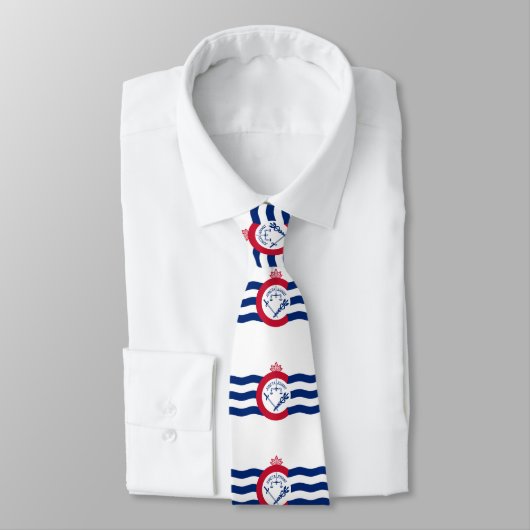 Flagge Cincinnati, Krawatte Ohio (Gebunden)