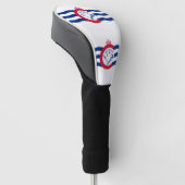 Flagge Cincinnati, Ohio Golf Head Cover Headcover (angewinkelt)