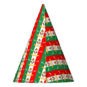 Flagge Cinco De Mayo Partyhütchen (Rückseite)