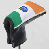 Flagge/ Coat of Arms Éire Golf Head Cover Headcover (3/4 Vorderseite)