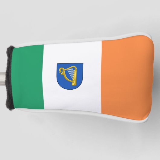 Flagge/ Coat of Arms Éire Golf Head Cover Headcover (Vorderseite)