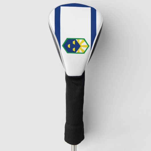 Flagge Colorado Springs, Colorado Golf Headcover (Vorderseite)