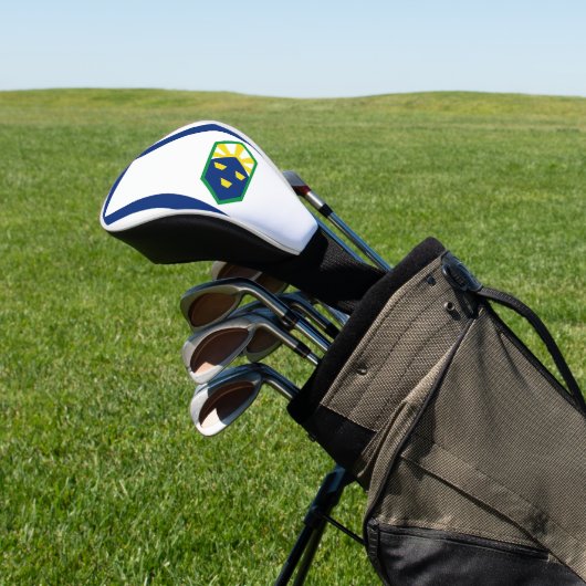 Flagge Colorado Springs, Colorado Golf Headcover (In SItu)