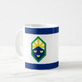 Flagge Colorado Springs, Colorado Kaffeetasse (Vorderseite Links)