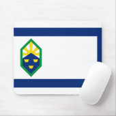 Flagge Colorado Springs, Colorado Mousepad (Mit Mouse)