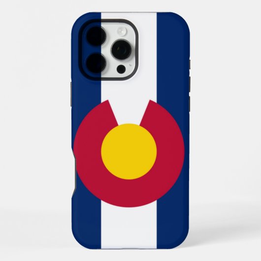 Flagge Colorados iPhone Hülle (Rückseite)