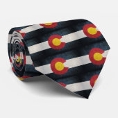 Flagge Colorados Krawatte (Gerollt)