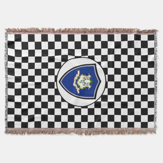 Flagge Connecticut Decke (Vorderseite)