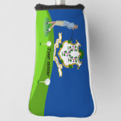 Flagge Connecticut Golf Headcover (Rotieren 90)