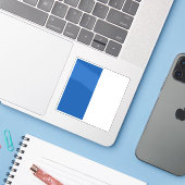 Flagge Cossonay, Schweiz Aufkleber (Laptop mit iPhone)