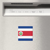 Flagge Costa Rica Magnet (In Situ (Geschirrspüler))
