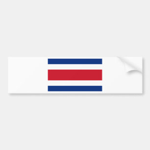 Flagge Costa Ricas Autoaufkleber