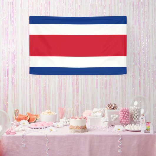 Flagge Costa Ricas Banner (Party)