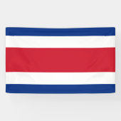 Flagge Costa Ricas Banner (Horizontal)