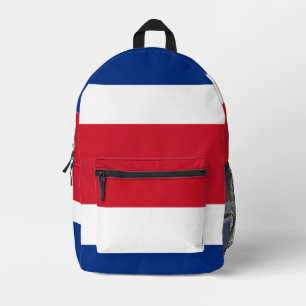 Flagge Costa Ricas Bedruckter Rucksack