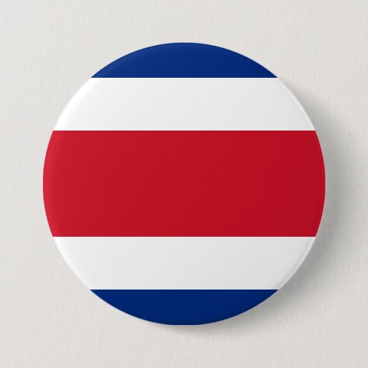 Flagge Costa Ricas Button (Vorderseite)