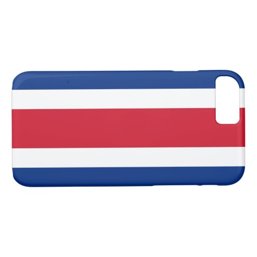 Flagge Costa Ricas Case-Mate iPhone Hülle (Rückseite (Horizontal))
