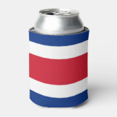 Flagge Costa Ricas Dosenkühler (Kanne Vorderseite)