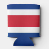 Flagge Costa Ricas Dosenkühler (Rückseite)